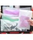 Túi đựng đồ lụa mờ khóa zip nhiều kích thước